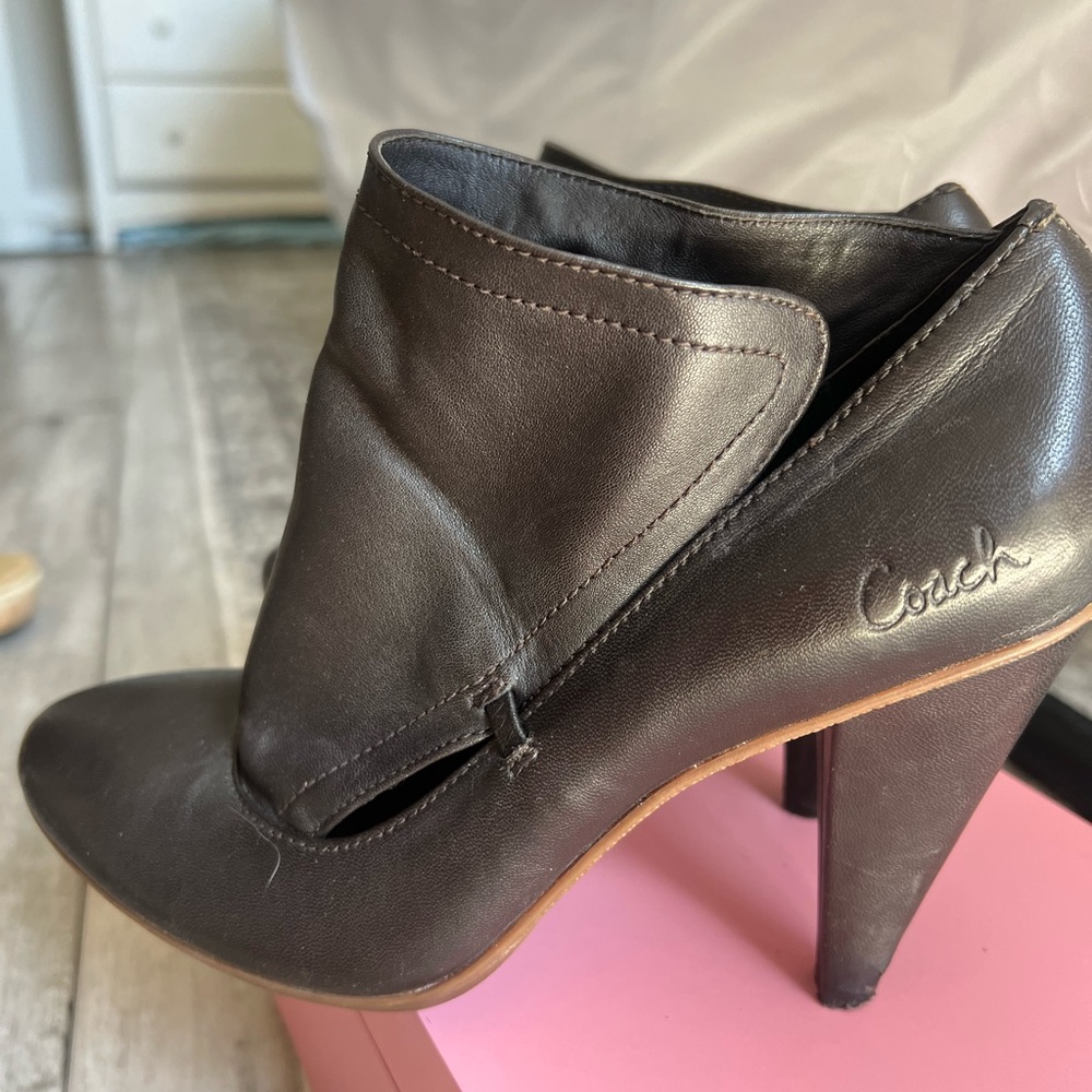 Vintage Coach convertible booties